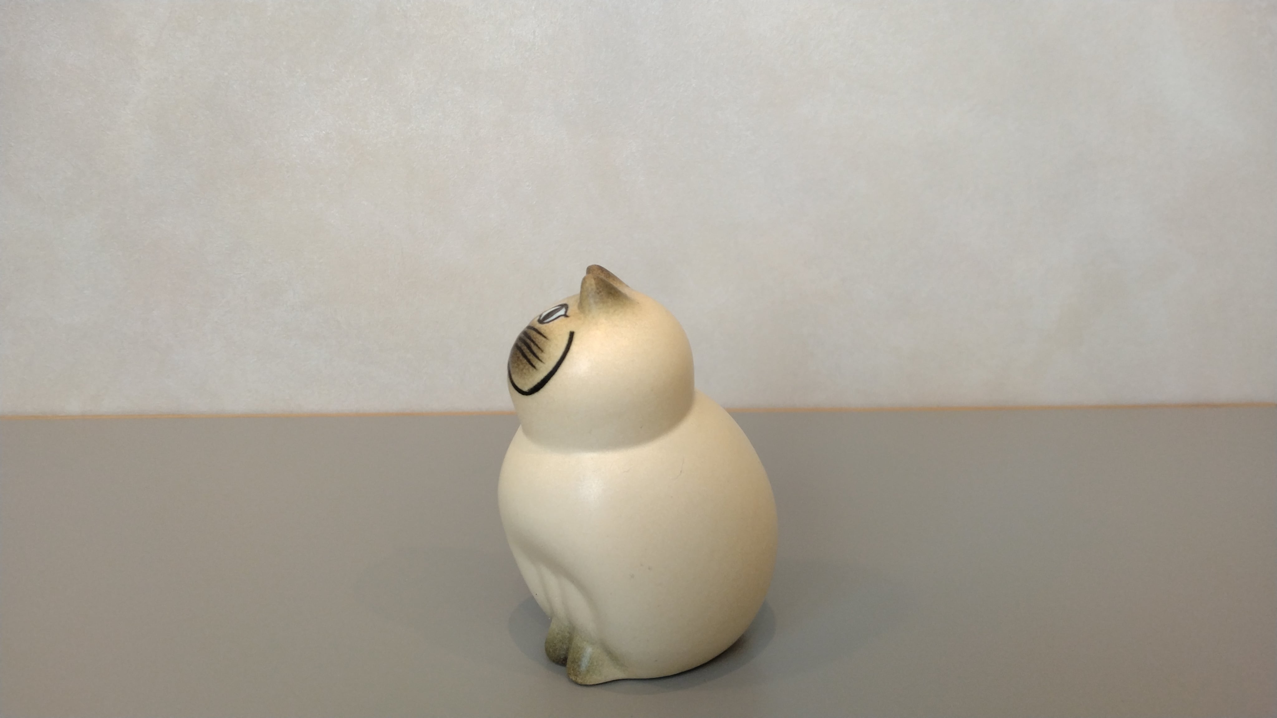 リサ・ラーソン ミアミニ ホワイトグレー① | cafemjuk