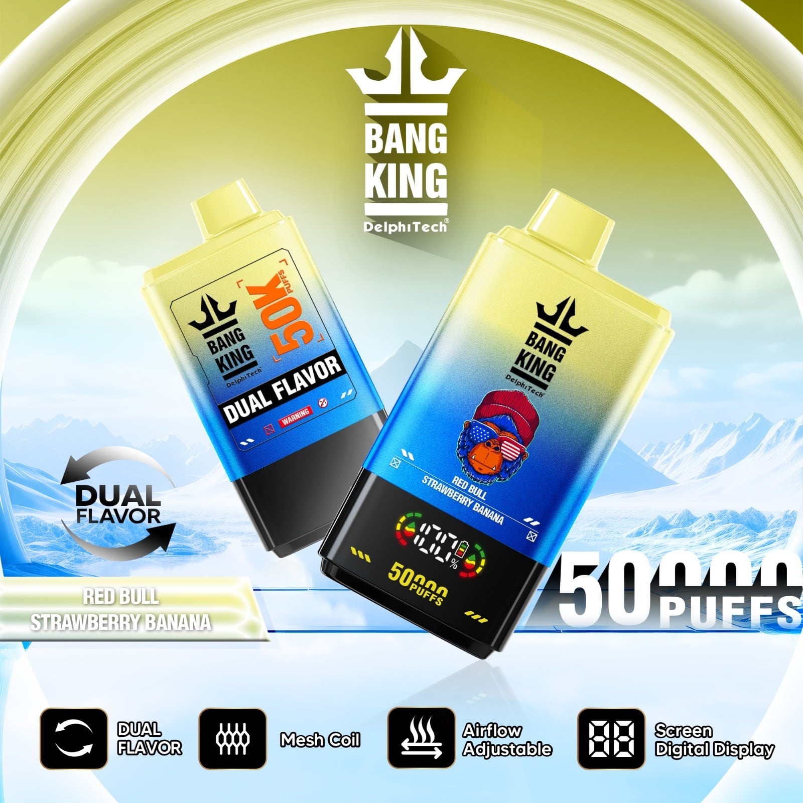 Bang king 50000puff ニコパフ 箱のみ 54c89b3520bd31288d21a353723bfc