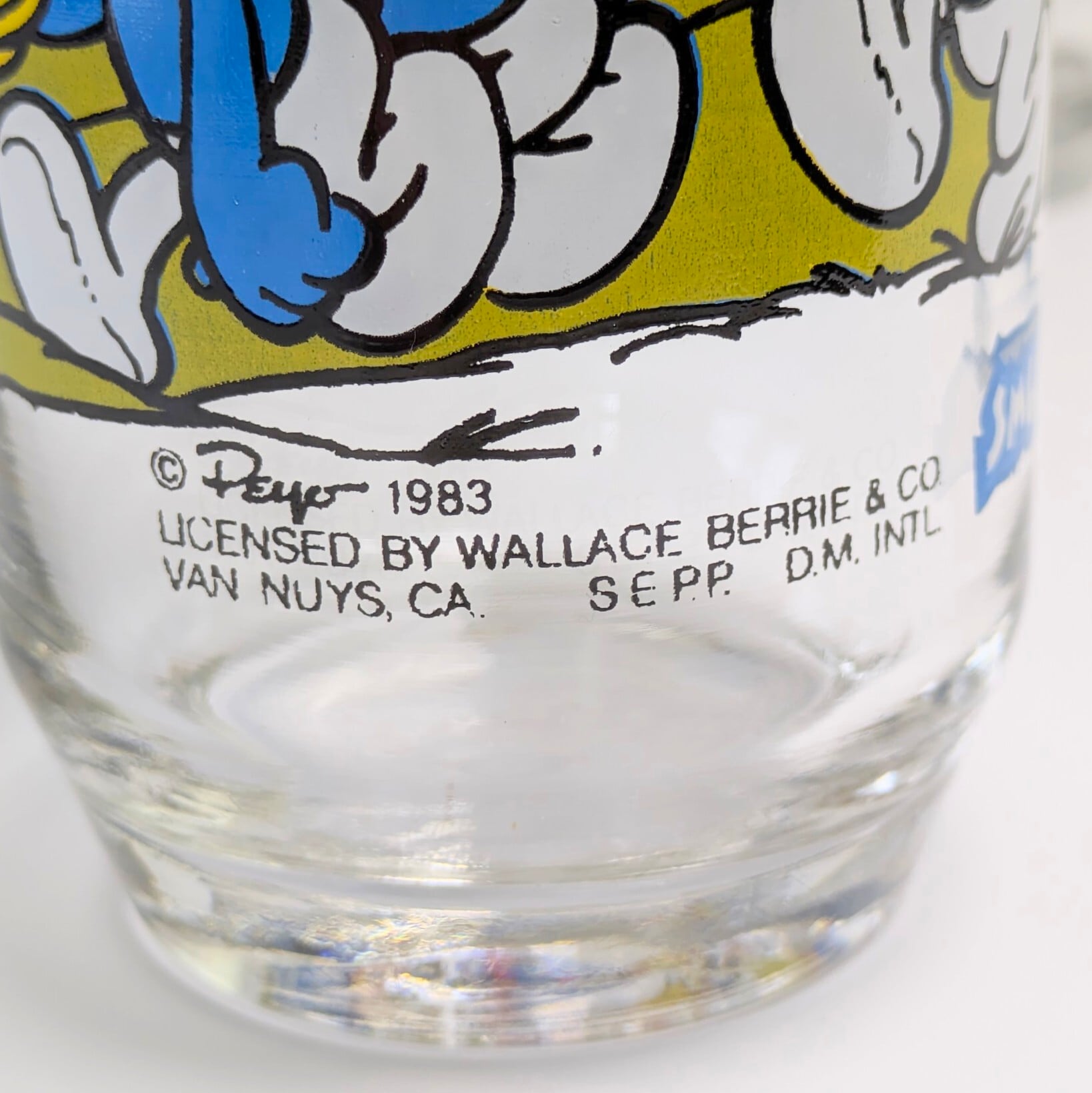 ☆ VINTAGE 1983☆【 SMURF / スマーフ 】 Hardee's / ハーディーズ