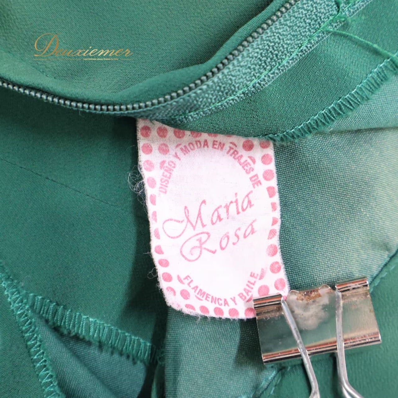 フラメンコ 衣装 MARIA ROSA マリアロサ ツーピース バタデコーラ セットアップ トップス ファルダ スカート 上下セット レッド系 グリーン系 緑 赤 オレンジ ボランテ フリル レース ダンス パーティ 発表会 無地 コスチューム ダンス衣装 演奏会 舞台衣装 ステージ衣装 パーティードレス エレガント