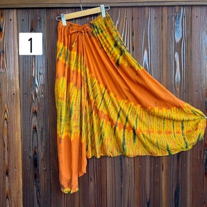 タイダイカラーアラジンパンツ