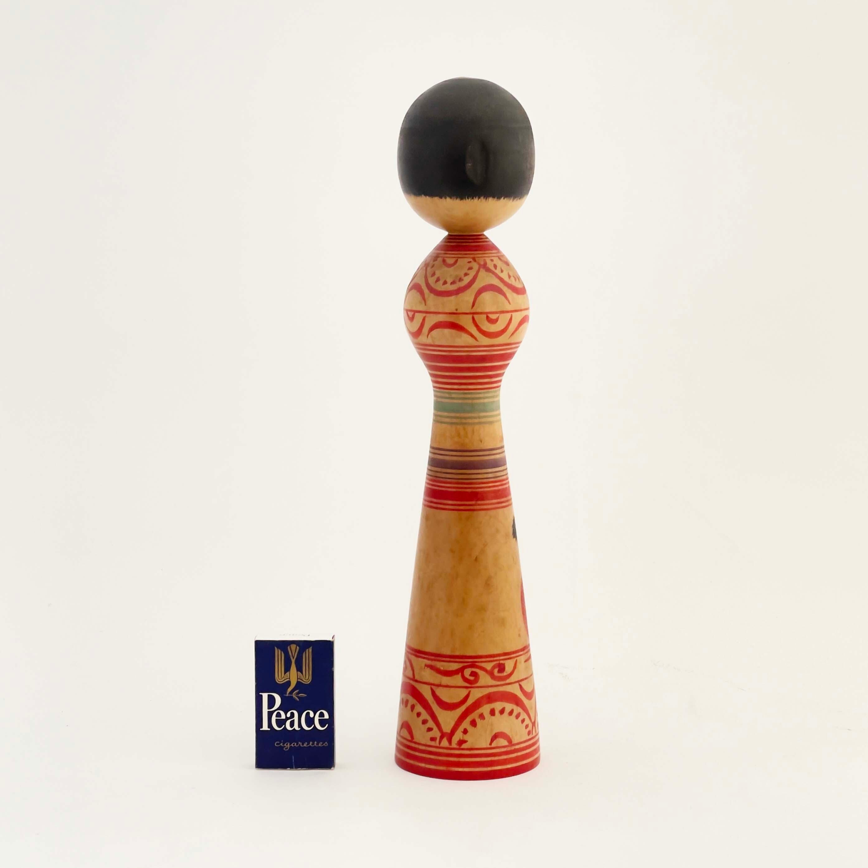 だるま柄こけし(津軽系 / 盛秀太郎こけし)7