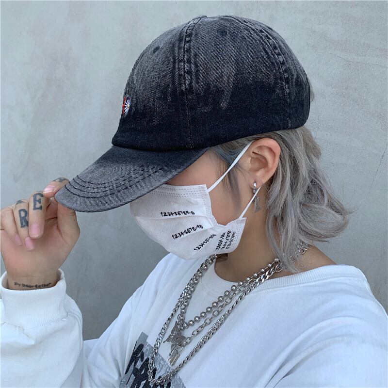 G-Dragonと同型ストーンウォッシュキャップ ベースボール メンズ