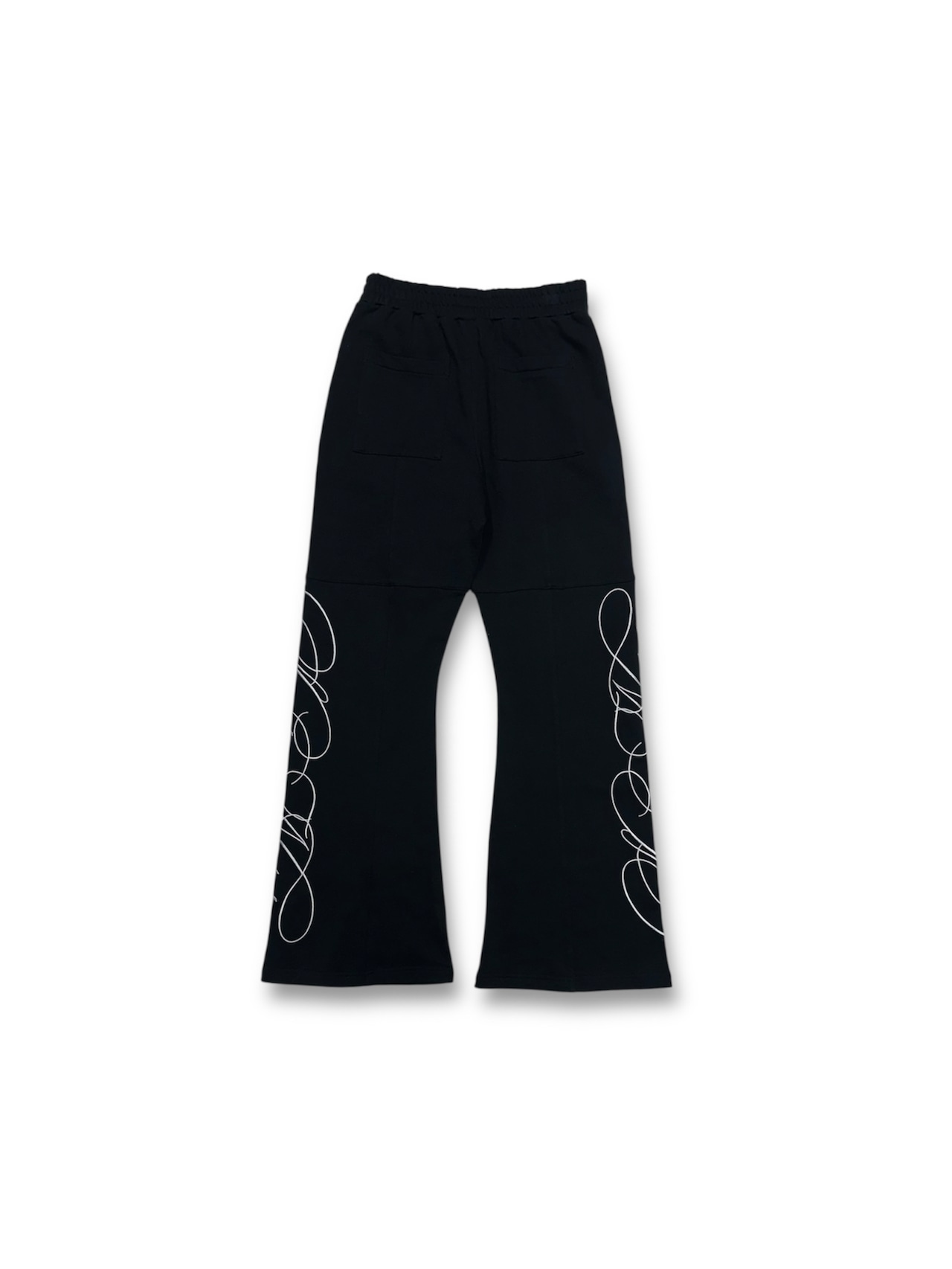 LAST NEST / embroidery sweat pants