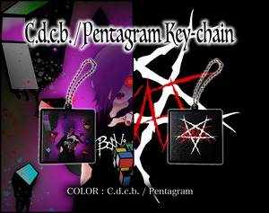 C.d.c.b./Pentagram ｷｰﾎﾙﾀﾞｰ