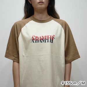 adamth modern Raglan TEE [クラシックブルー]