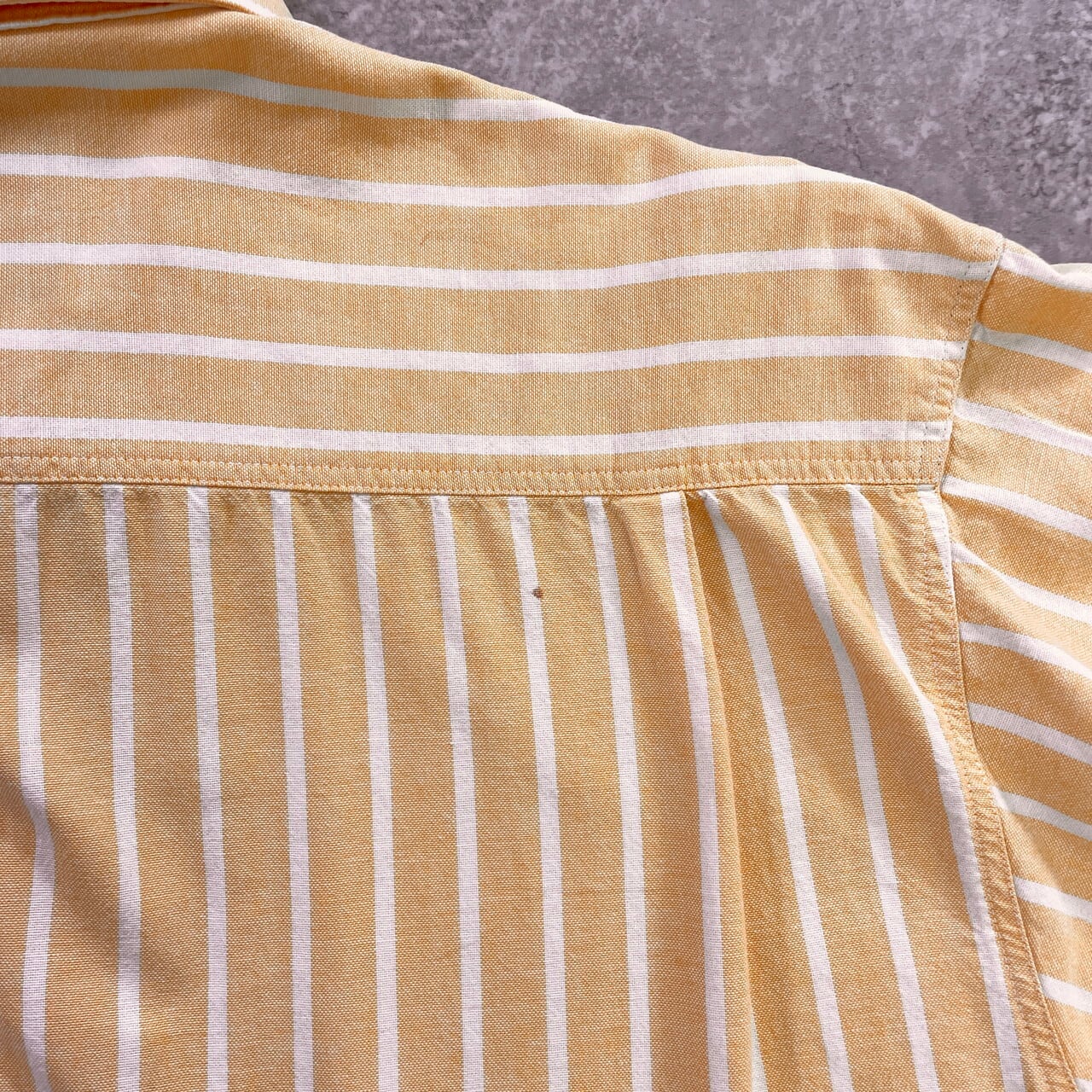 90年代 オールドギャップ GAP ストライプ 半袖シャツ 表記M メンズL