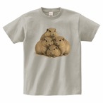 きなこもちグンディTシャツ[シルバーグレー]