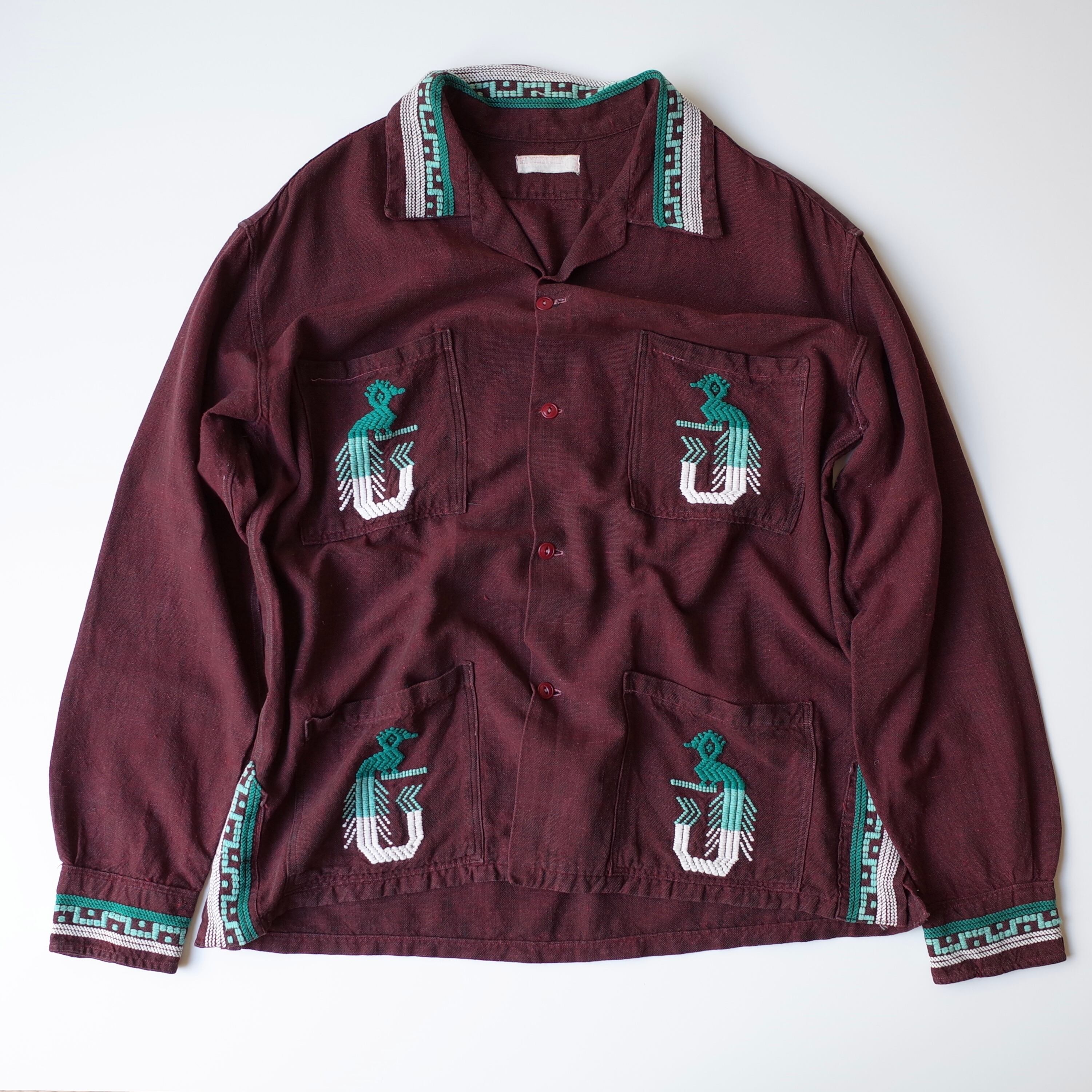 Guatemala souvenir shirt "burgundy"