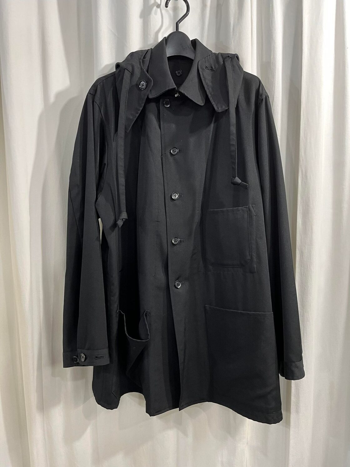2013SS yohji yamamoto pour homme フード付きブルゾン（HX-J14-100 