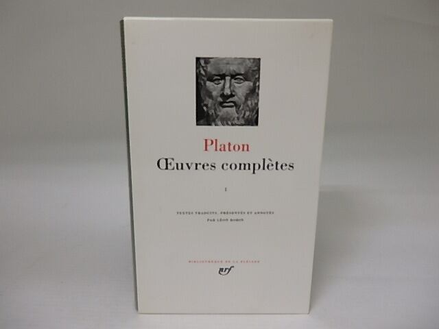 Oeuvres completes 1 (Bibliotheque de la Pleiade)　/　Platon　　[22874]