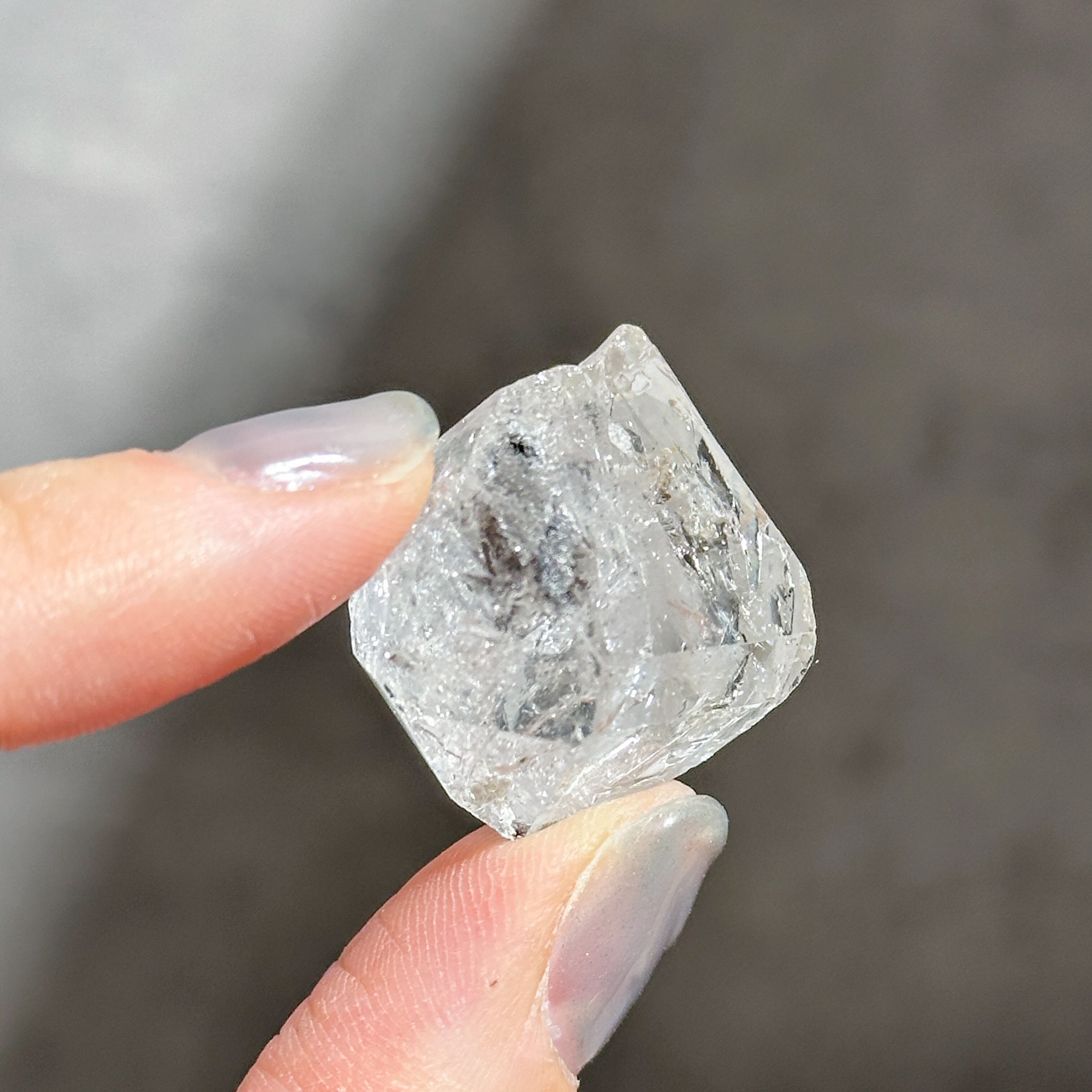 虹◎パキスタン産 ハーキマークォーツ72◇Herkimer Quartz◇ 天然石