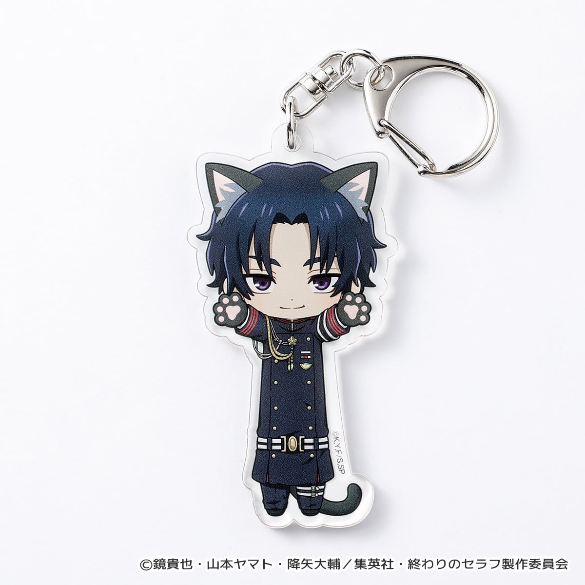 終わりのセラフ】のび猫アクリルキーホルダー（百夜ミカエラ） | キャラfab