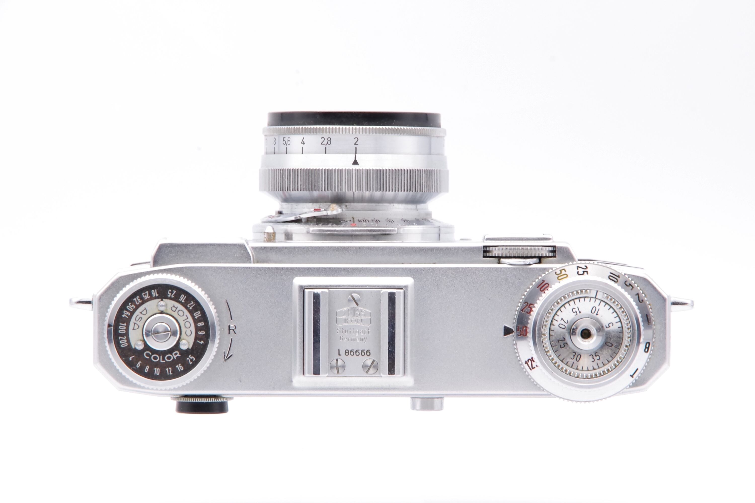 Contax IIa Color Dial+ Carl Zeiss Sonnar 50mm F2 Zeiss Ikon