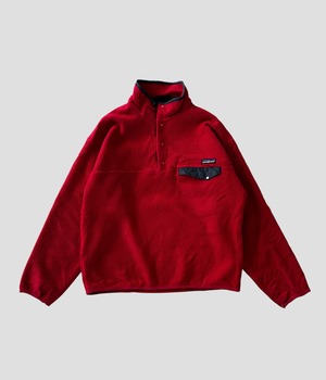 -Patagonia- Vintage 90s M Snap-T Fleece Pullover 雪無しタグ