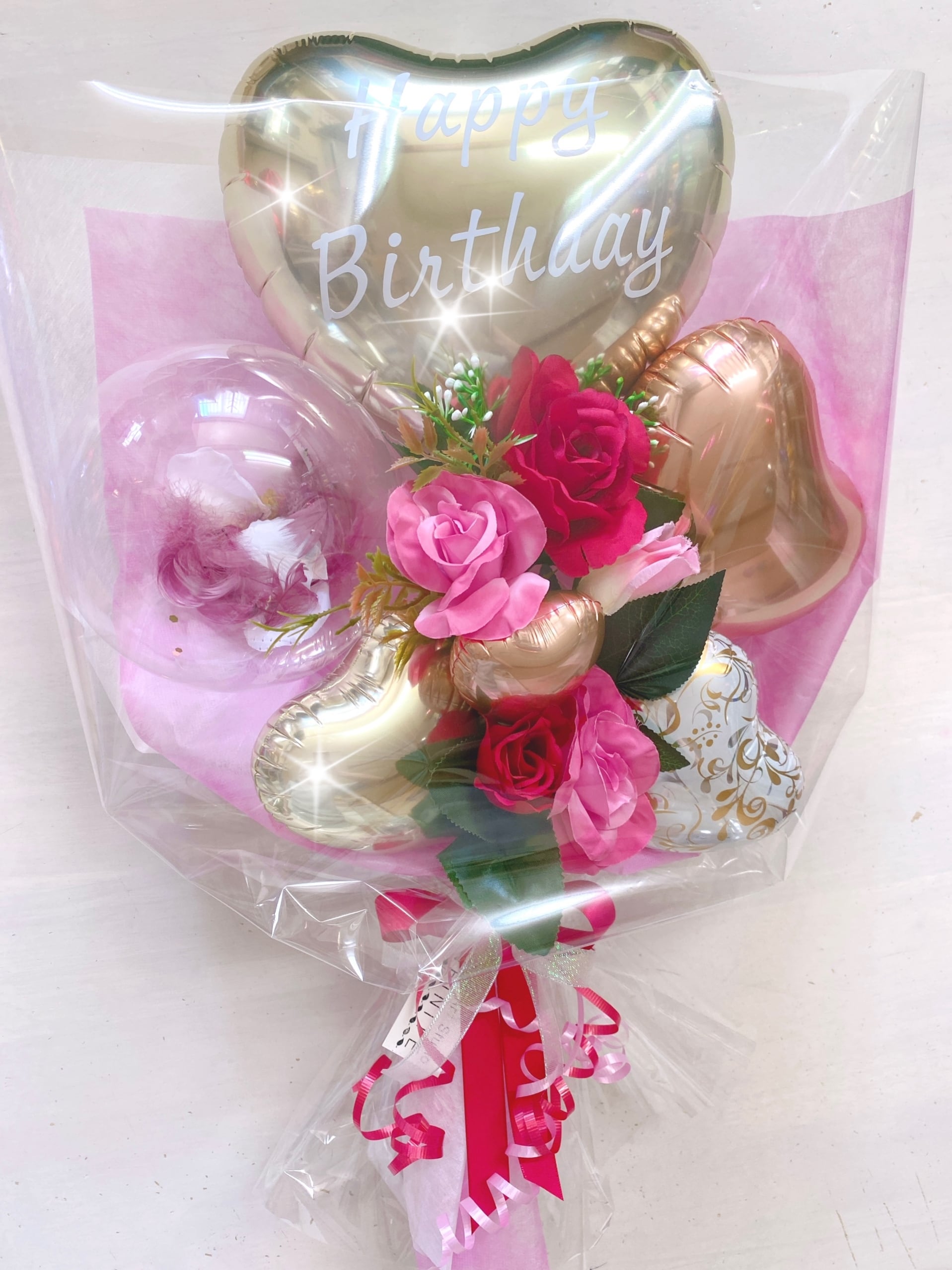 笠間焼 バルーンアレンジ お祝い プレゼント 笠間焼 バルーンアレンジ