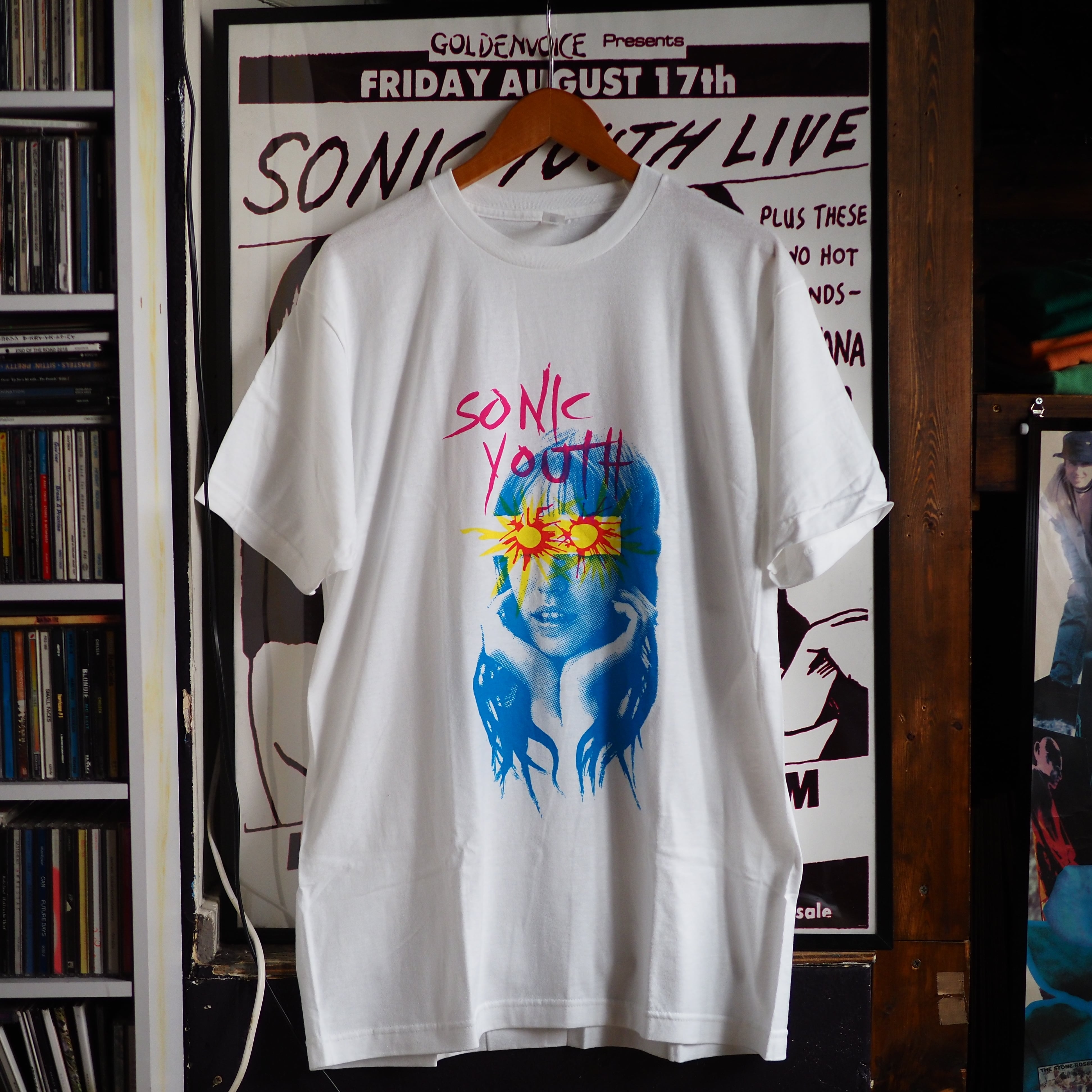 Official Sonic Youth “Sunburst Eyes” Size L ソニックユース Tシャツ