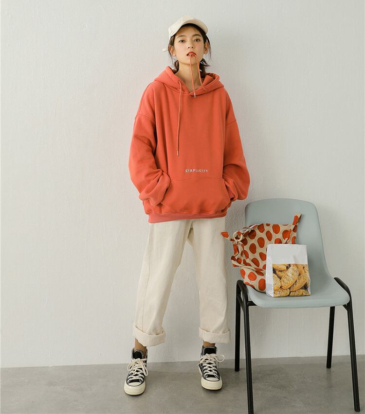 定番 人気 トップス スウェット パーカー カジュアル ボーイッシュ