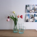 再生ガラスのピッチャー