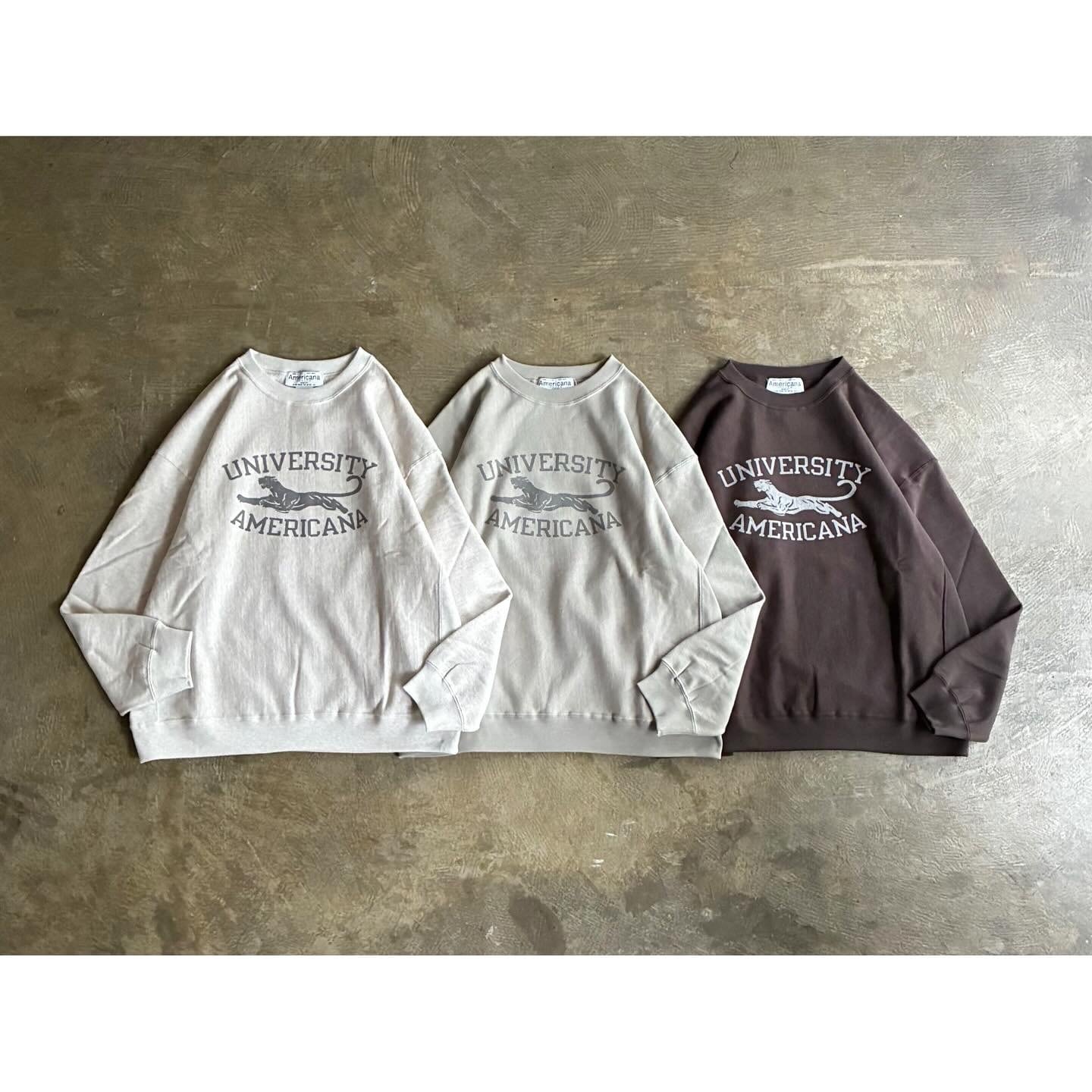 Americana/アメリカーナ Halfsleeve Logo Sweat AMERICANA/アメリカーナ】 HALF SLEEVE SWEAT - メルカリ