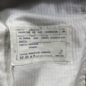 HERMES random pitch stripe slacks