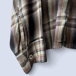 GOLDEN BRENT OMBRE RAYON SHIRT