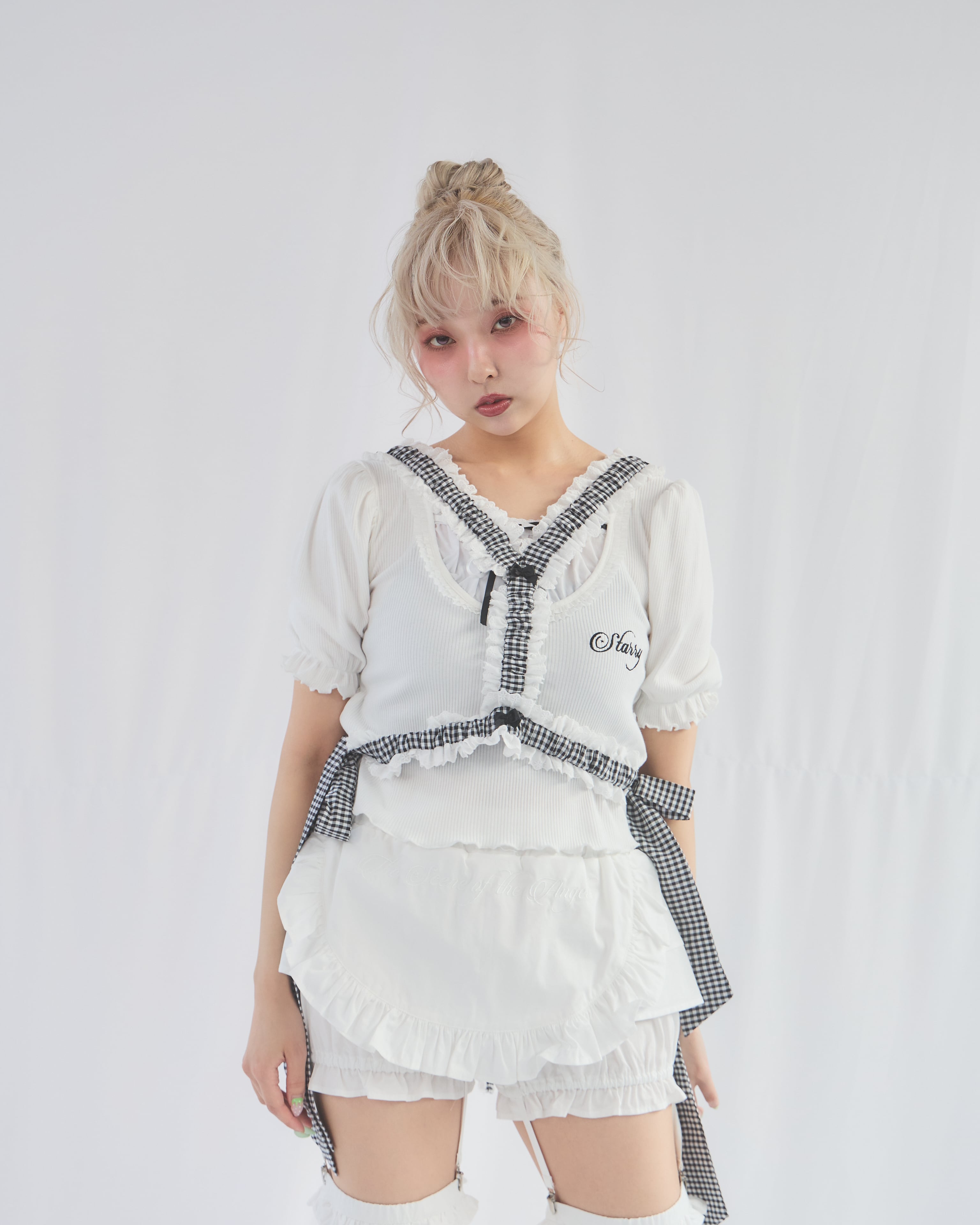 Starry⭐︎フリルレースリボンハーネス | lilLilly official webstore