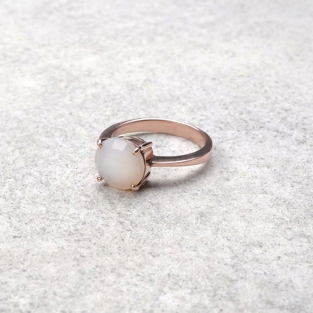 SINGLE STONE NON-ADJUSTABLE RING 044