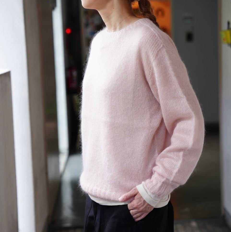 koton(コトン)モヘアクルーニット PINK | Debby