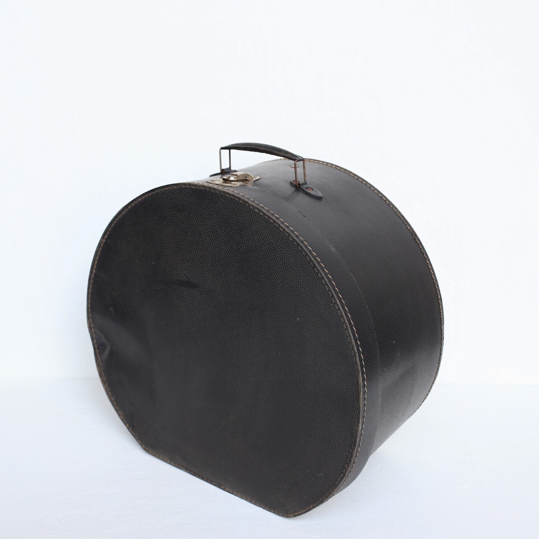 フランス アンティーク ヴィンテージ ハットトランク ハットボックス ペーパートランク N-03430