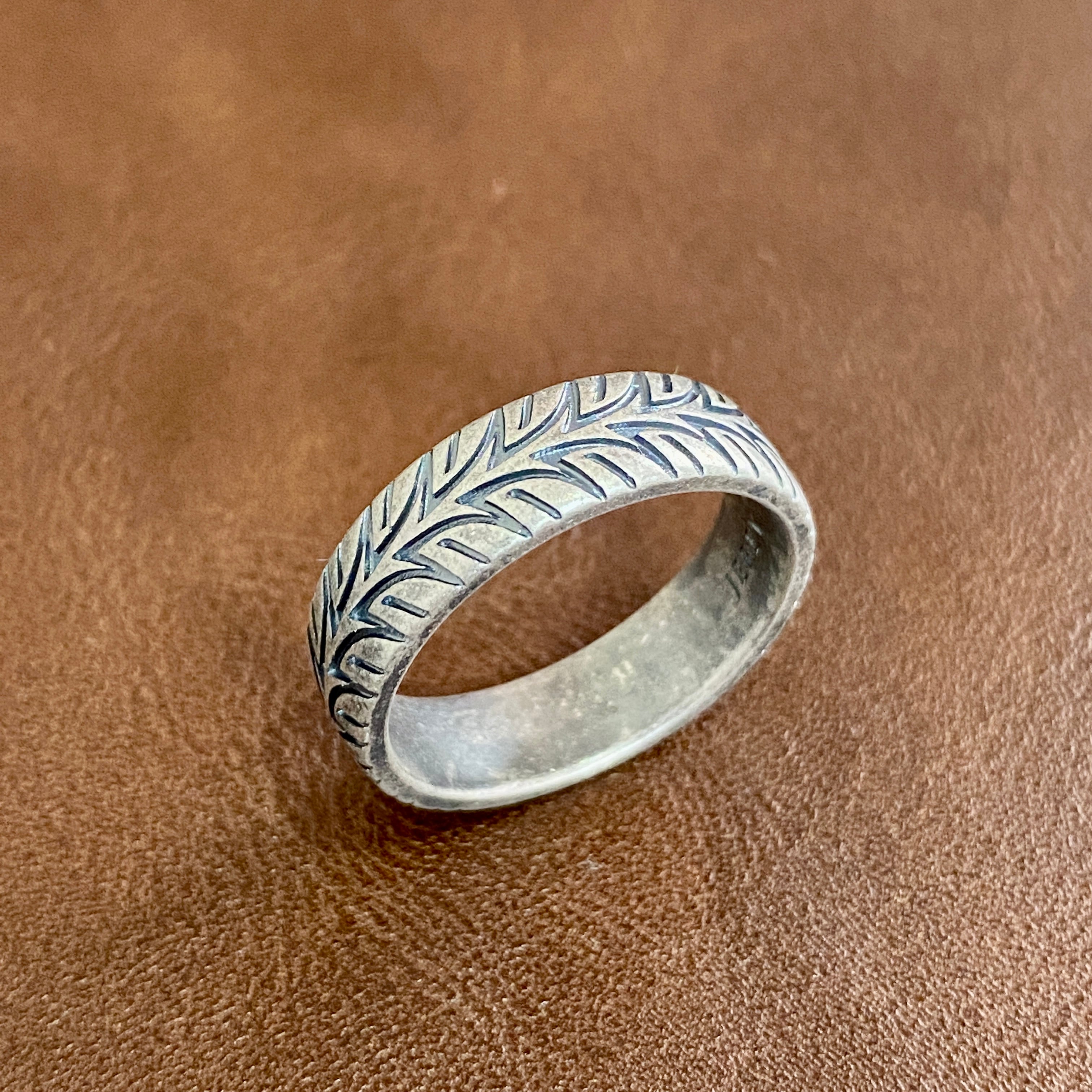 受注生産】タイヤパターンリング シルバー SV925 | JEREV ジュレブ