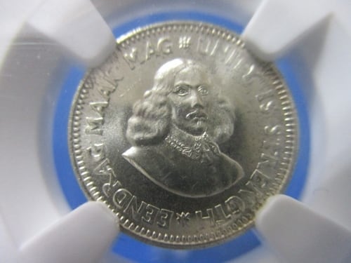 イギリス領インド 1パイス銅貨☆1943年（B）／未使用／NGC MS65RB