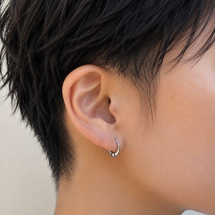 ワンタッチピアス 16G ボールリング クリッカー リングピアス