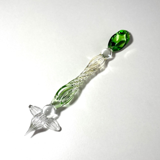 Ore glass pen  エメラルドグリーン