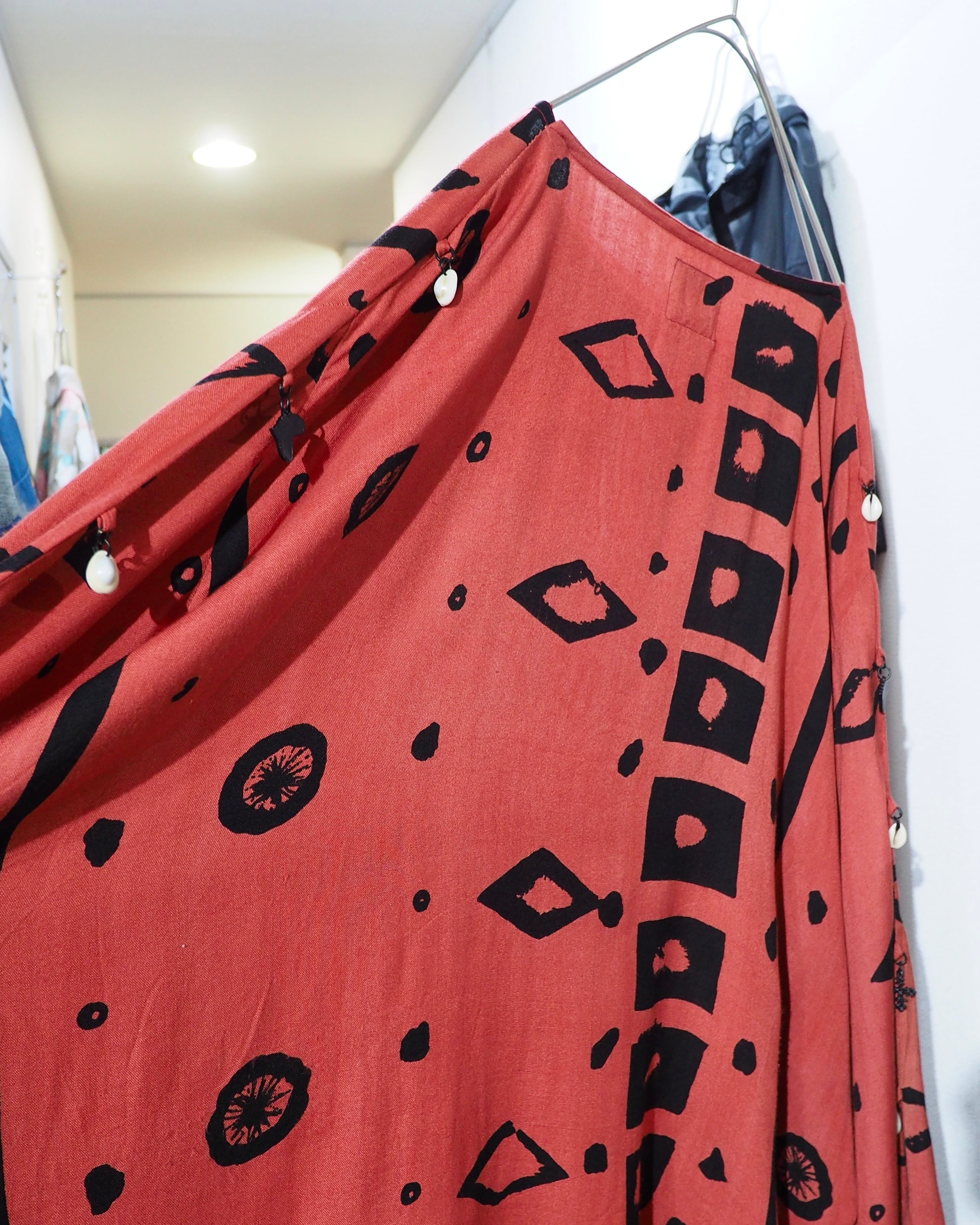 Poisonous Ethnic patterns × Charm custom vintage loose Dolman Sleeve Tee