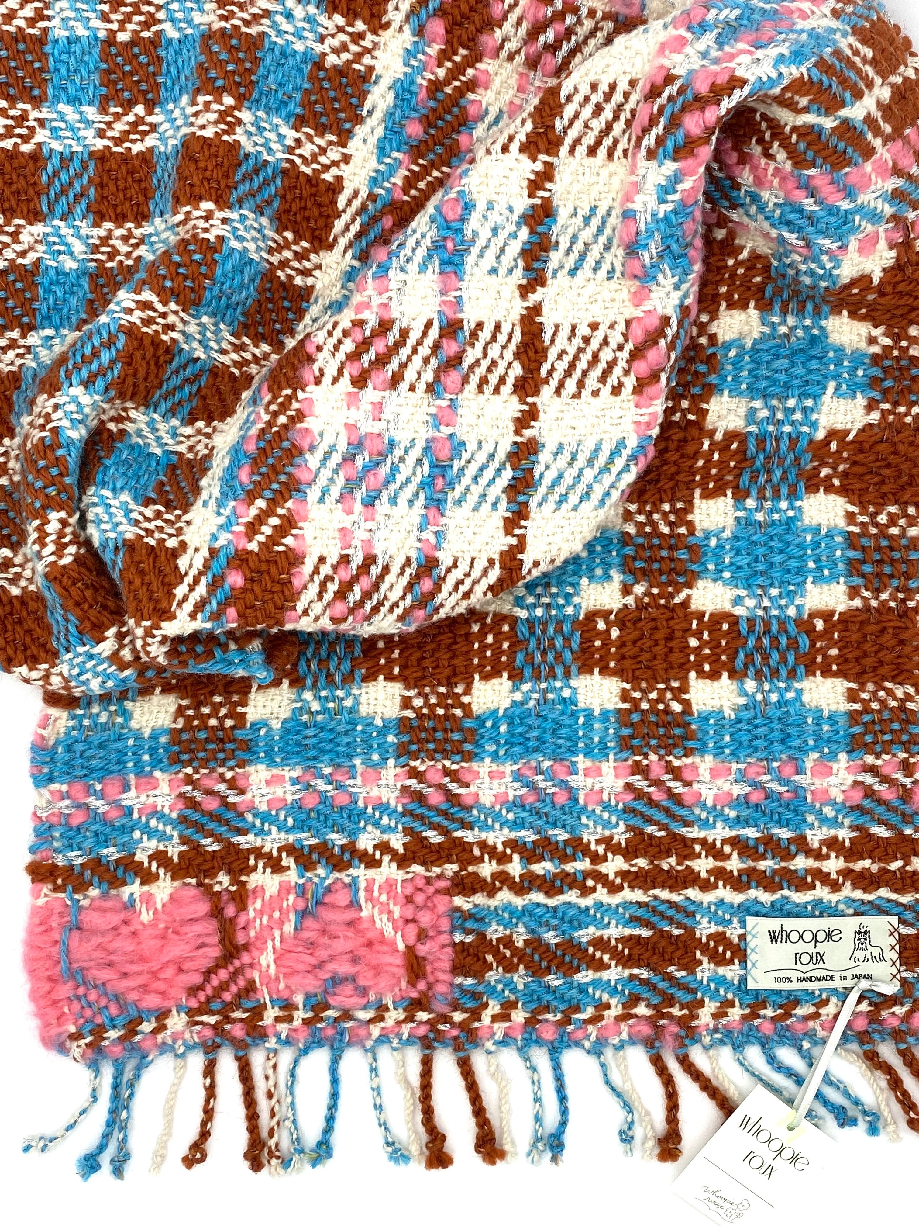 手織りツイード ショール | shawl ♡ ♤ ♭64