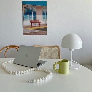 Pearl beads mobile phone cable