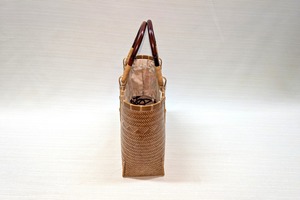 大分オンセバッグ　 綱代バッグ　L3mm 手竹　（No 5)