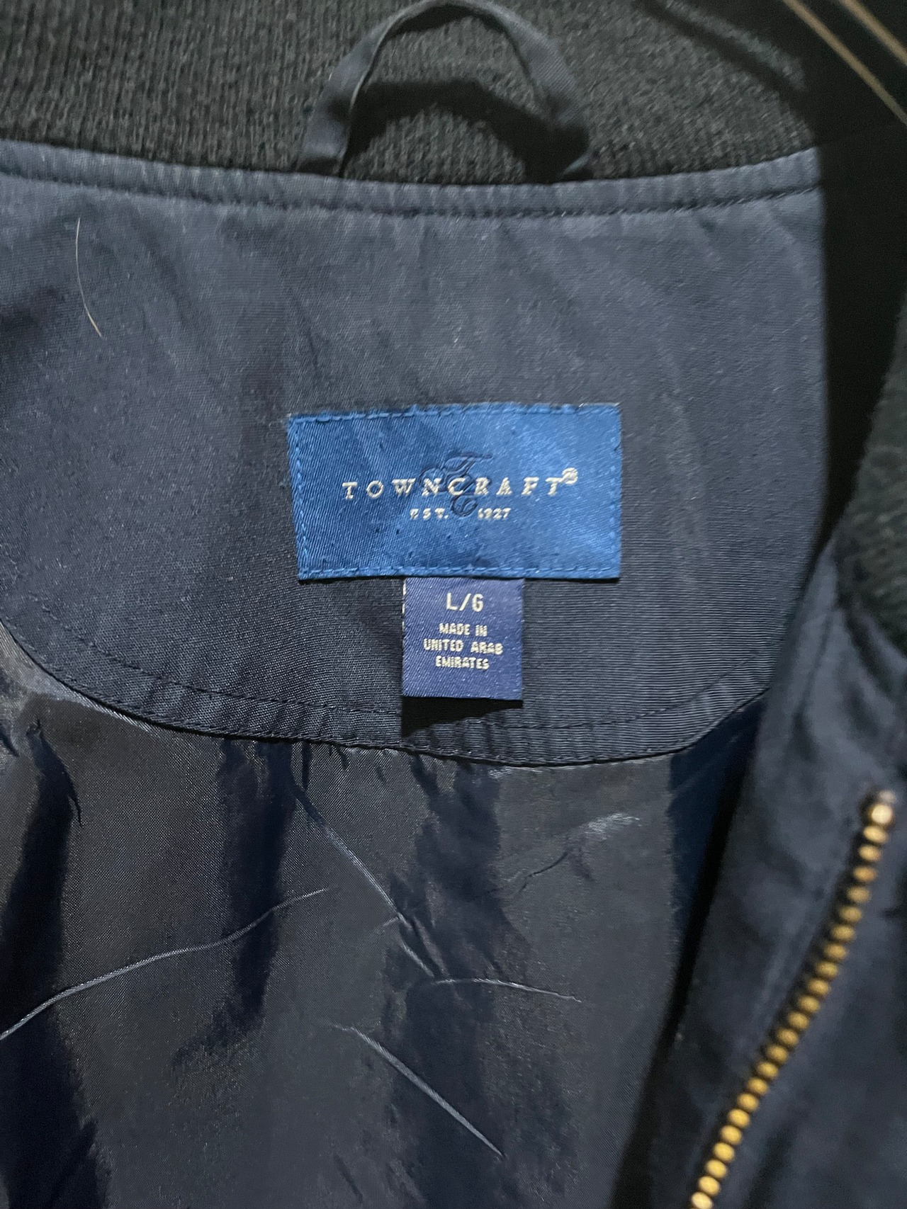 80's TOWNCRAFT Derby Jacket【L】