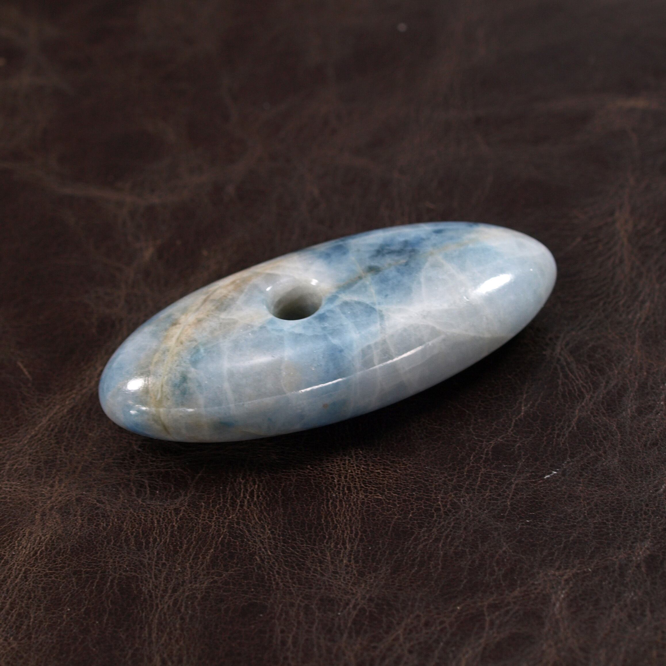 コン沢翡翠　大珠 糸魚川翡翠 大珠 コン沢 青翡翠 52mm Blue jadeite Taishu | URUWA