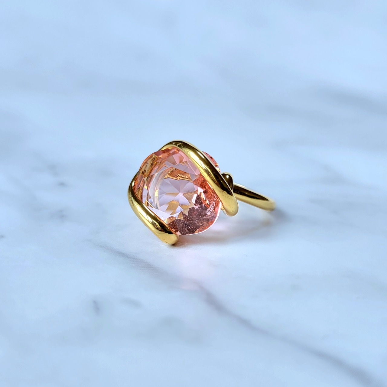 SIMPLE  *rose peach*  -anelli-