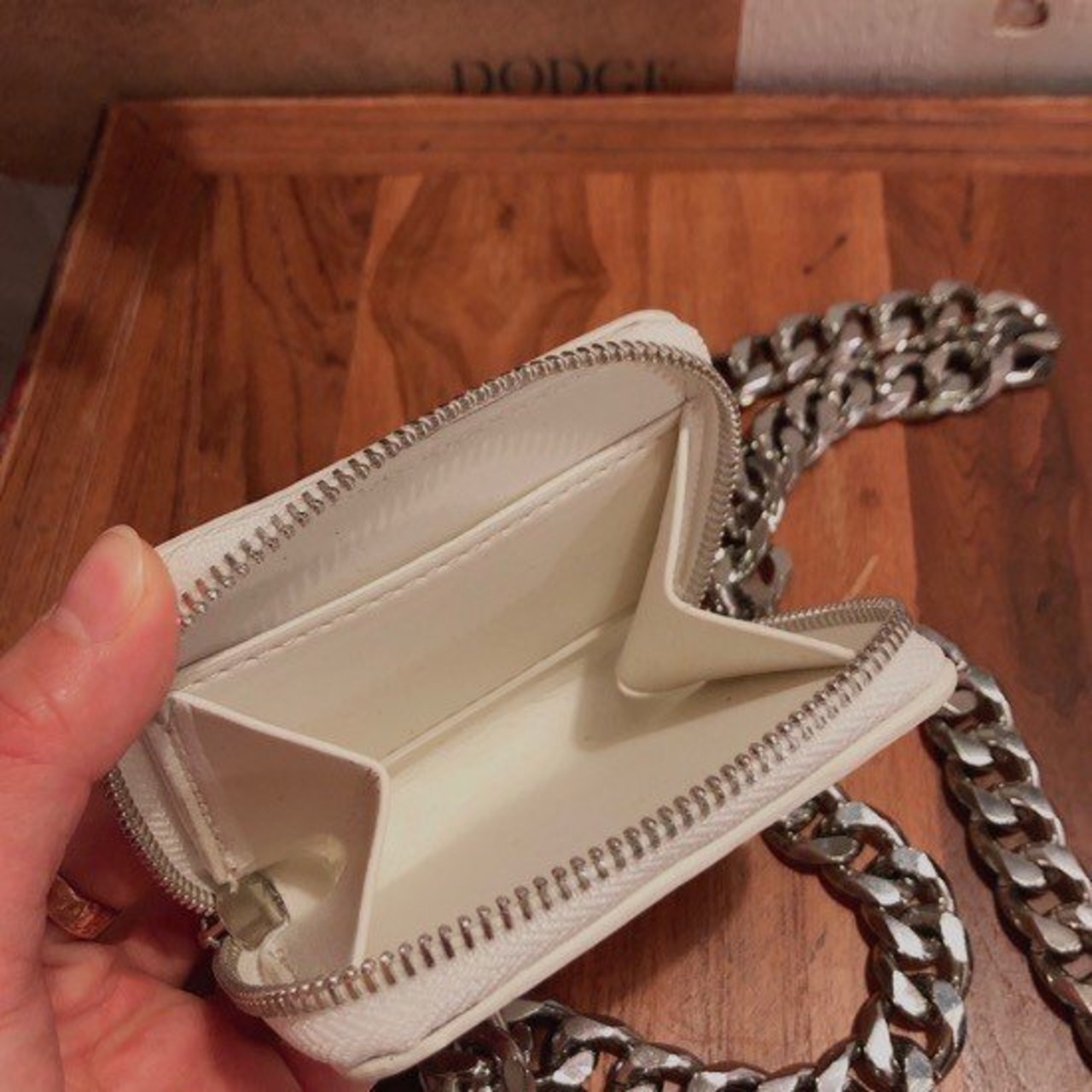 TOPANGA Bag　キャッシュレスバッグ　ホワイト