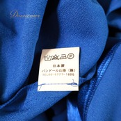フラダンス 衣装 Paondor パンドール ワンピース ドレス ブルー系 無地 シンプル 青 光沢 高級感 上品 ノースリーブ 袖なし 鮮やか 華やか かわいい ハワイアン アロハ ダンス衣装 日本製 イベント ステージ