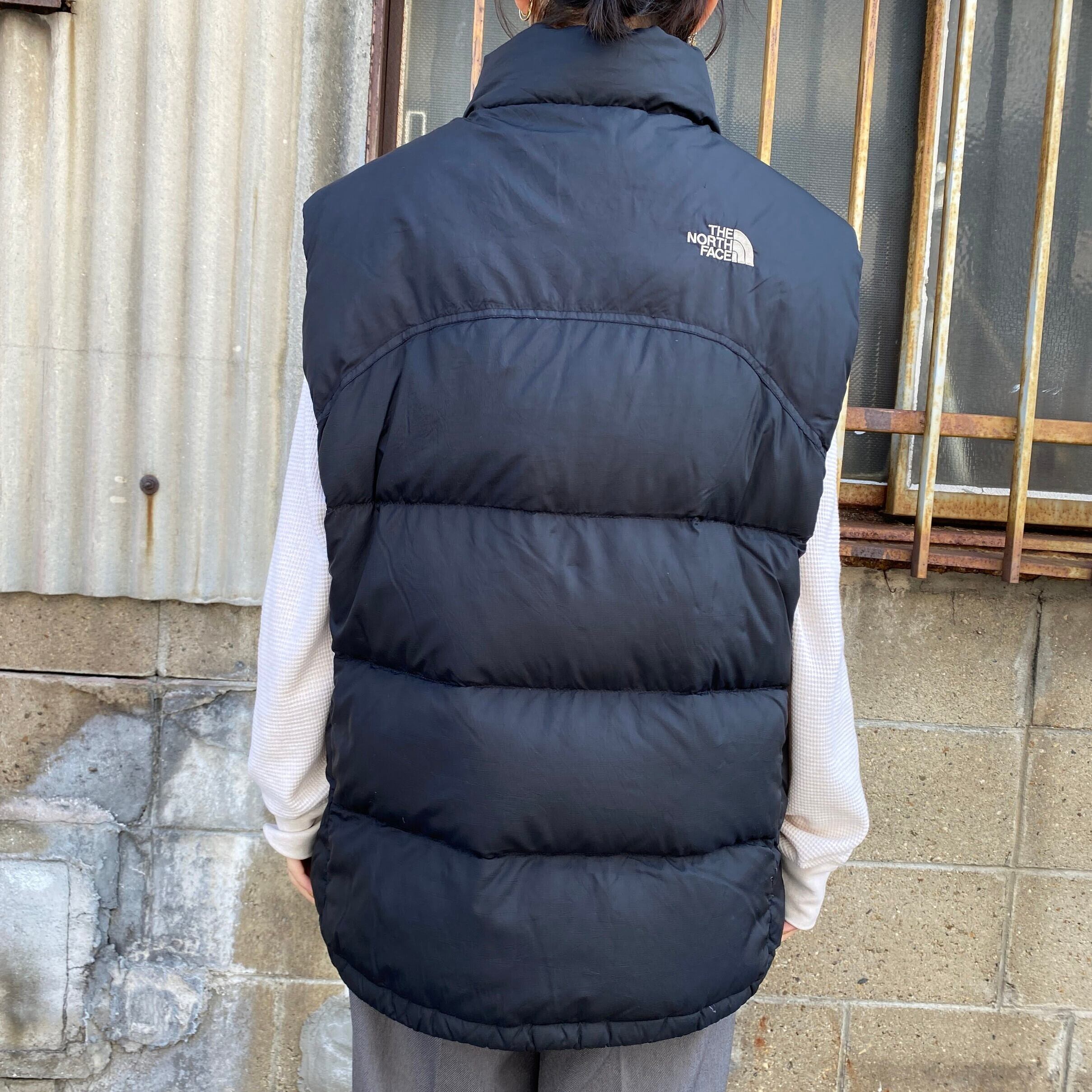 90年代 ザノースフェイス THE NORTH FACE ヌプシベスト グースダウンベスト メンズXL ヴィンテージ /eaa383261