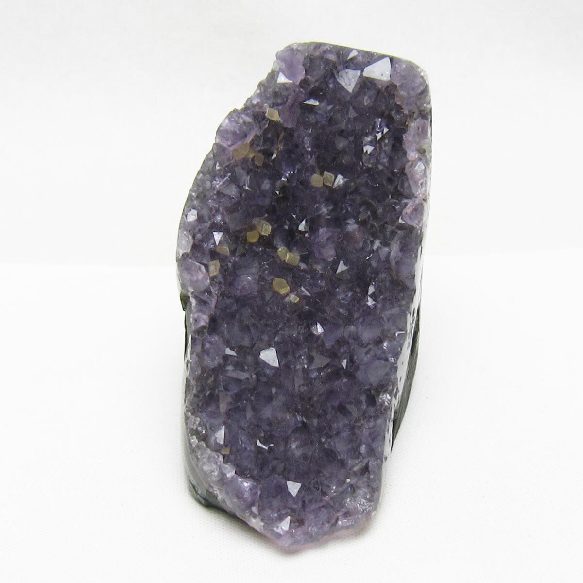 アメジスト クラスター ウルグアイ産 カルサイト付き アメジスト 原石 amethyst 一点物 172-4210