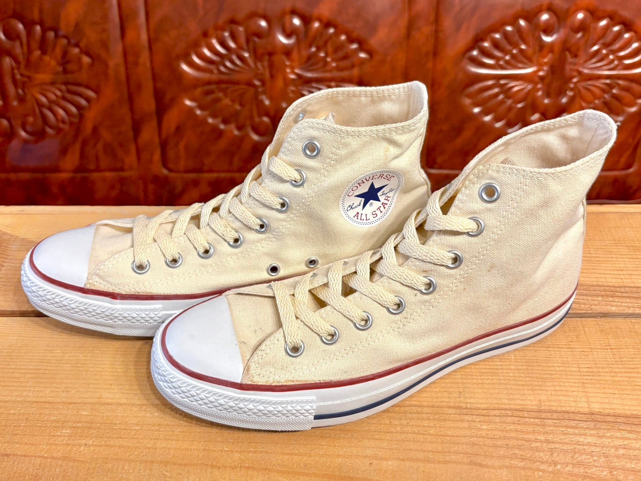 converse（コンバース）ALL STAR Hi（オールスター ハイカット）生成り