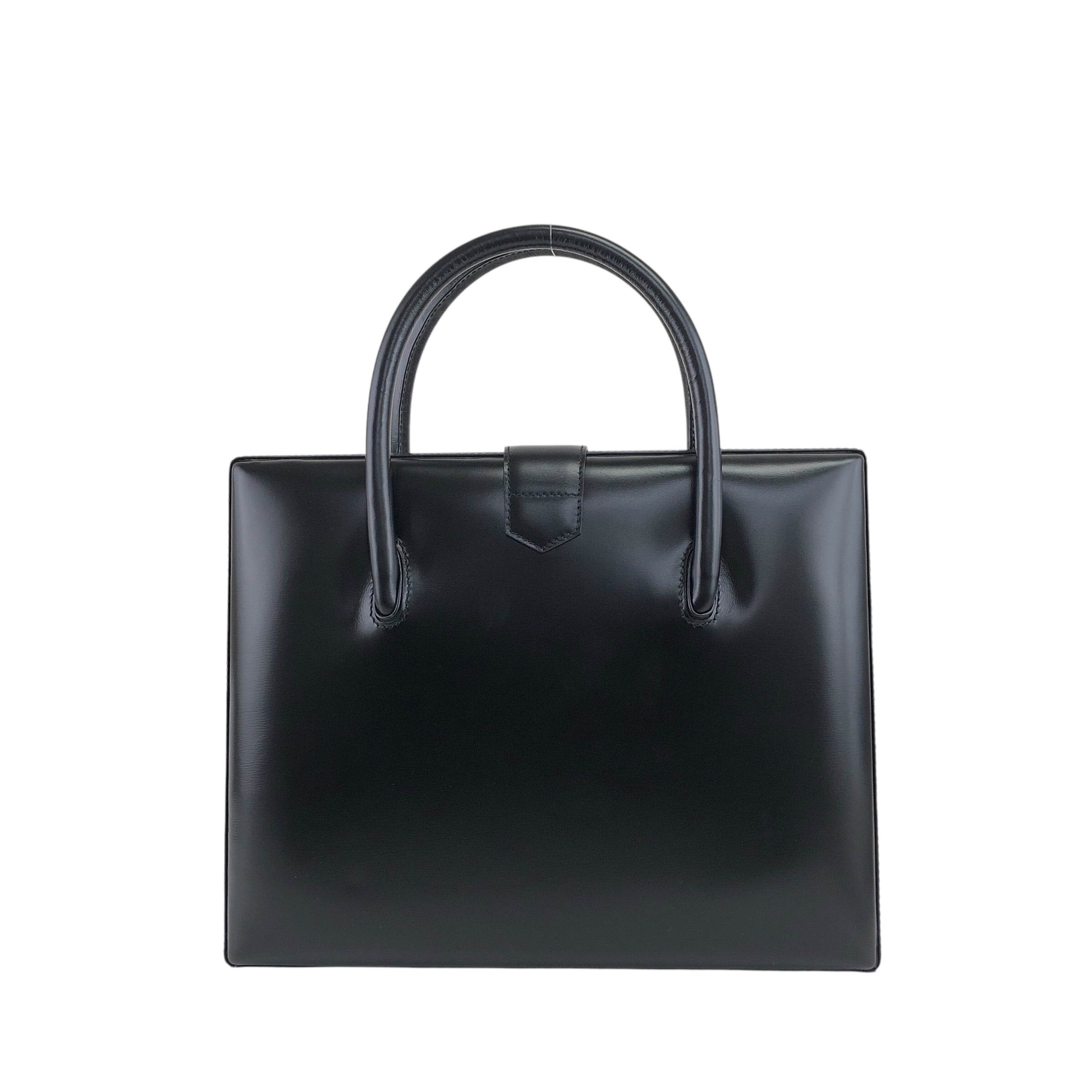 LOEWE ロエベ ハンドバッグ ブラック アナグラム レザー LOEWE ロエベ ハンドバッグ ブラック アナグラム レザー