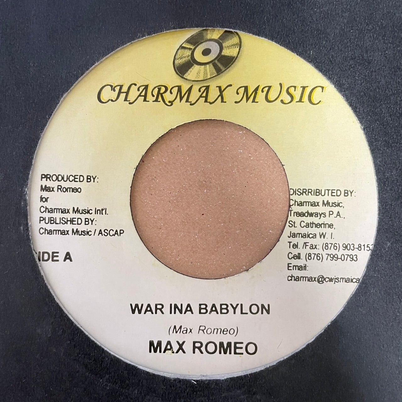 Max Romeo - War In A Babylon【7-21173】