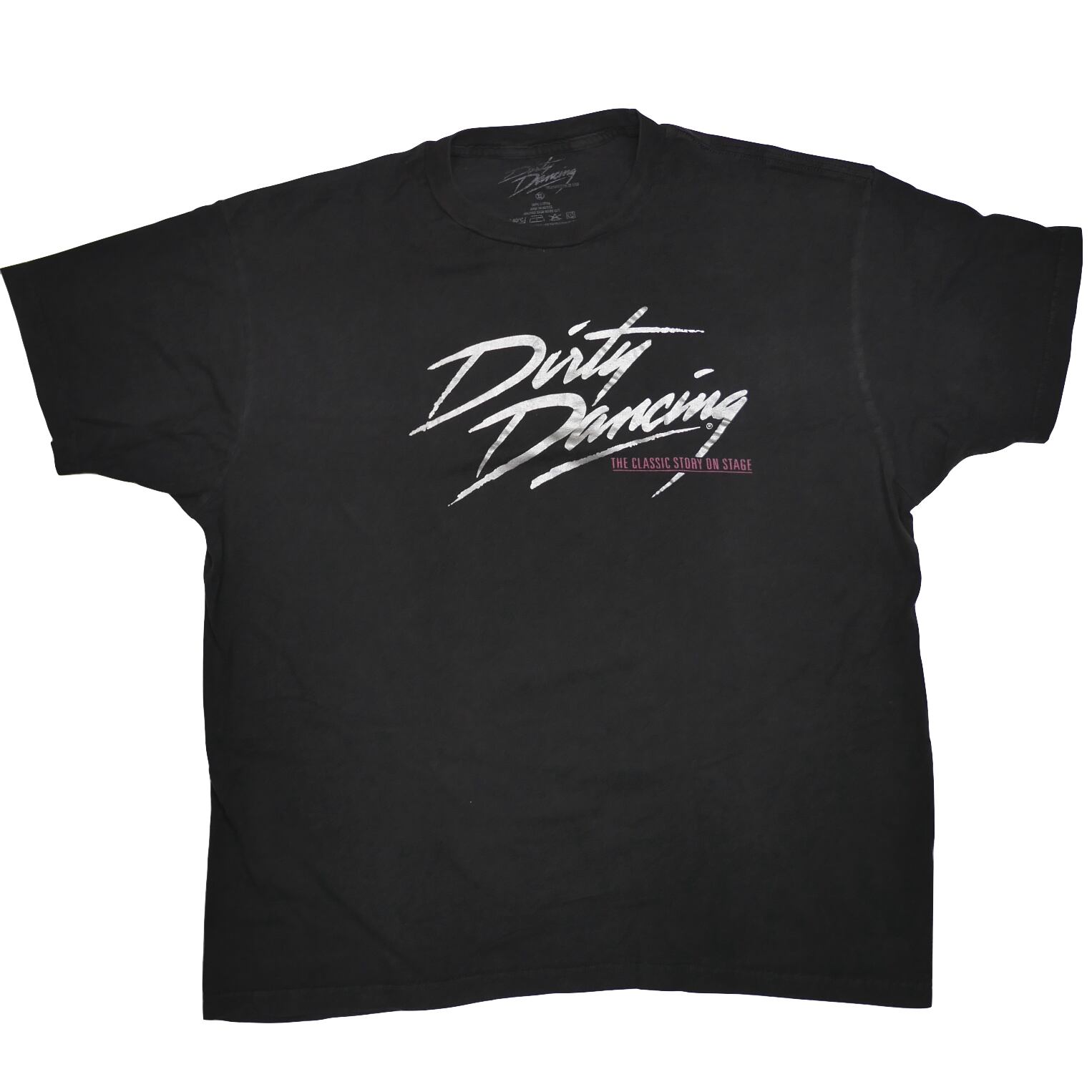 USED【XL】Movie Dirty Dancing Logo Tee