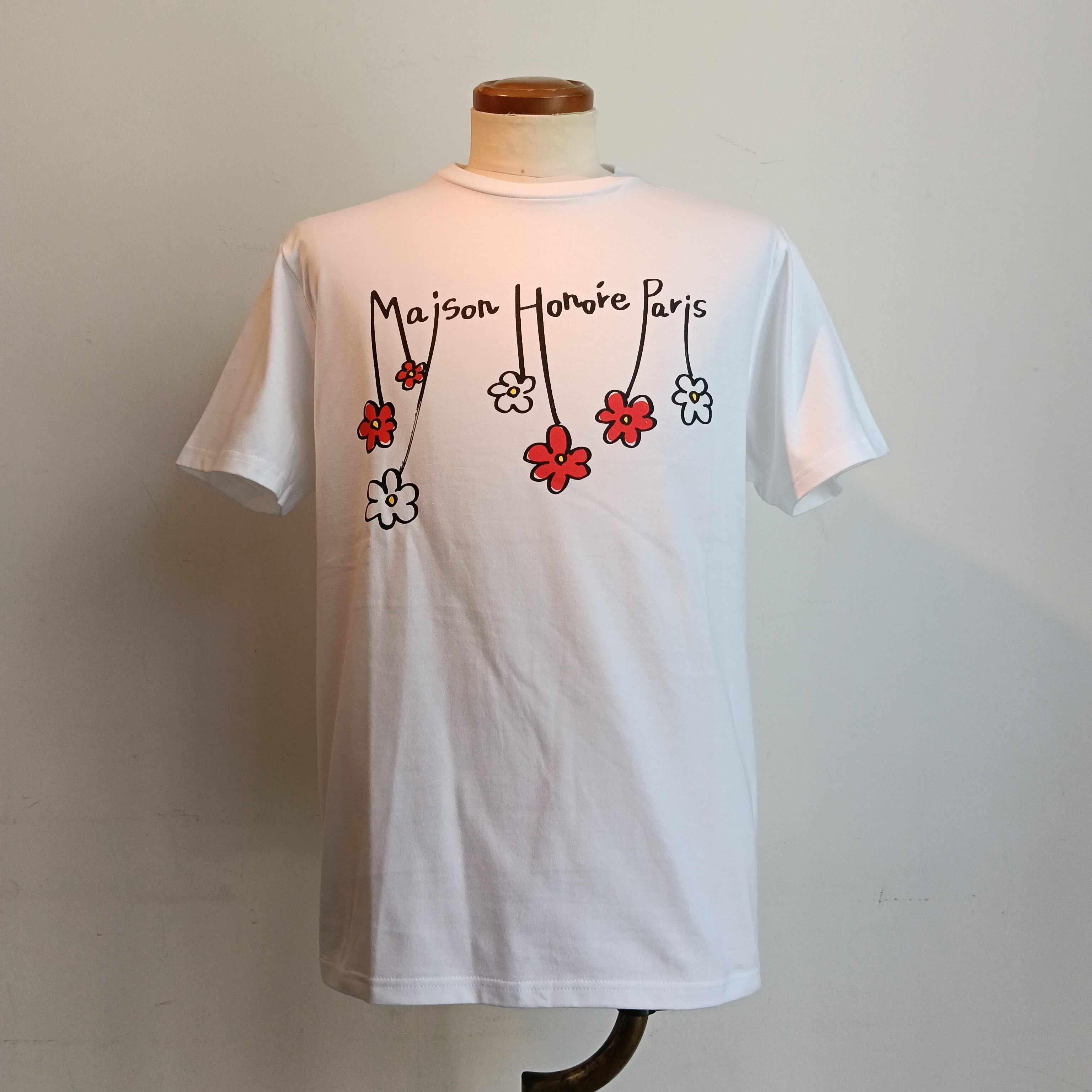 Maison Honore（メゾンオノレ）Tシャツ Little fish 白 【公式通販】